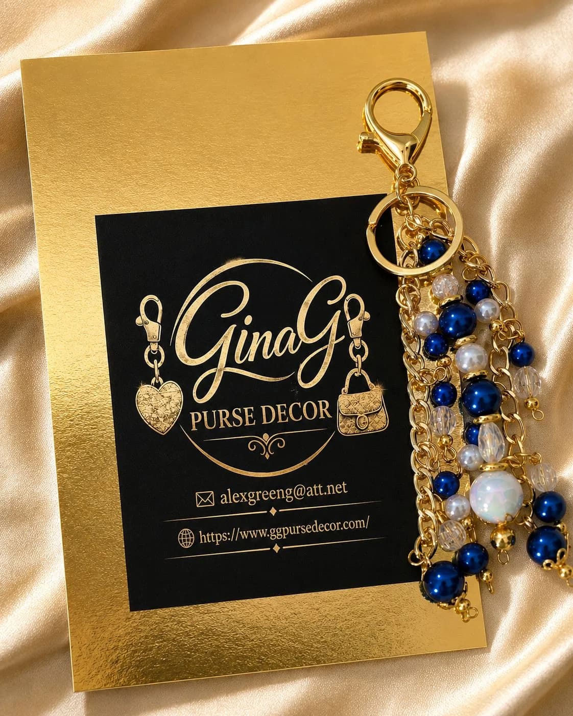 Blue and White Charms